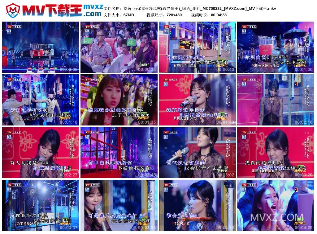 刘涛-为你我受冷风吹(跨界歌王)_国语_流行_MC700232